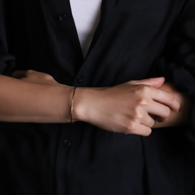 最終値下げ　k18バングル　ブレスレット 楽天市場】k18 バングル 地金 18k ブレスレット 18金 レディース