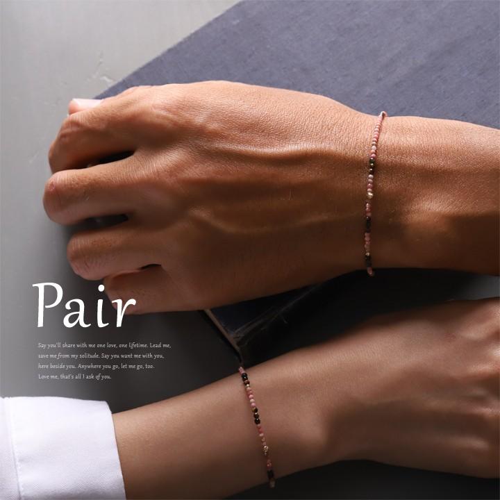 18金 ブレスレット k18 18金ブレスレット 18k 天然石ブレスレット ターコイズ タイガーアイ ジルコン ラピスラズリ 天然石 メンズ レディース ペア ゴールド | DEVAS | 16