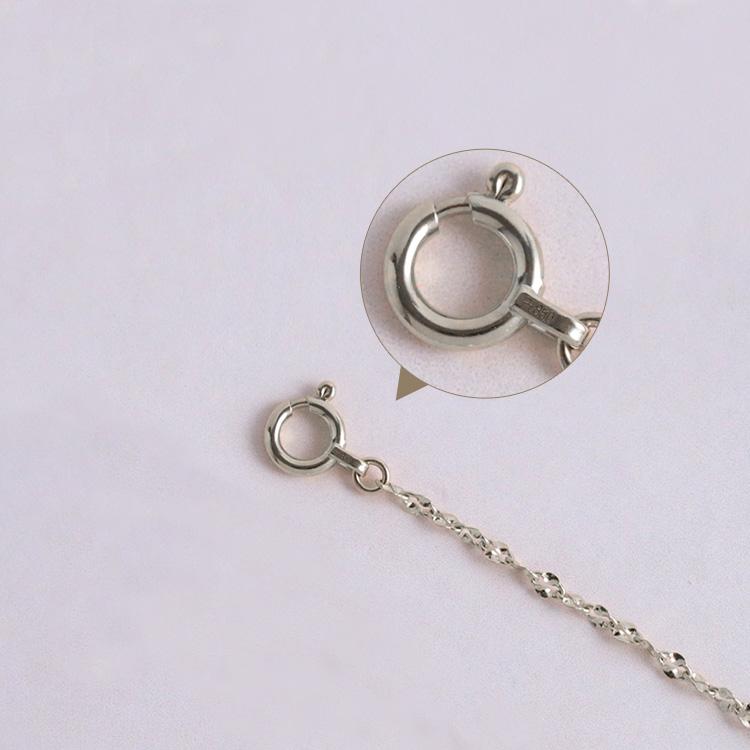 【土日限定1500円OFFクーポン有】 プラチナブレスレット レディース ブレスレット プラチナ 刻印 名入れ ブルームチェーン1.6mm幅 チェーン シンプル | DEVAS | 05