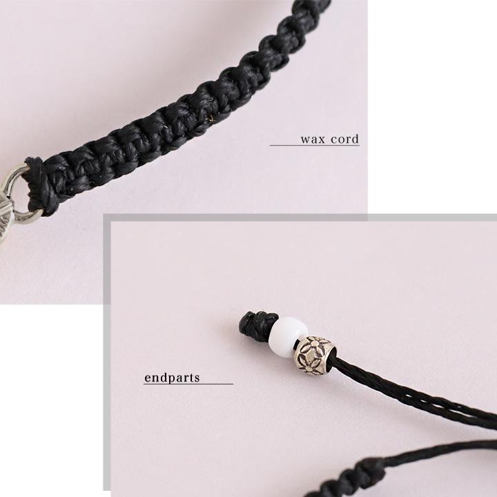 プラチナブレスレット レディース ブレスレット プラチナ フェザー 羽 コードブレス ペア PT950 シンプル ブレスレットレディース メンズ インディアン | DEVAS | 05