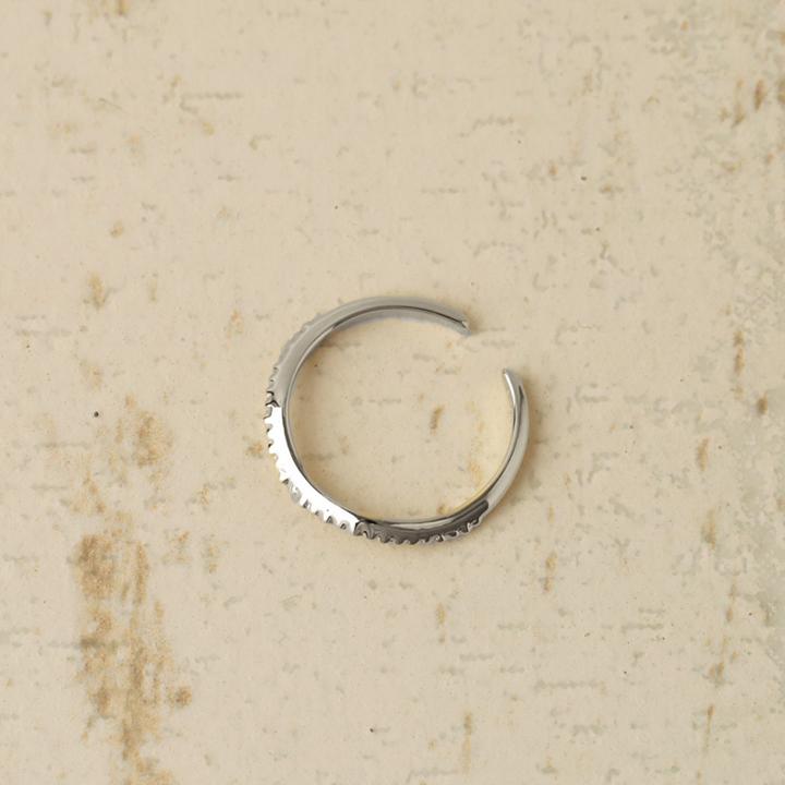 イヤーカフ プラチナ イヤカフ PT950 レディース プラチナ950 ノンホール ピアス ウェーブ  Pt950 ノンホールピアス シンプル 小さめ つけっぱなし 片耳 | DEVAS | 02