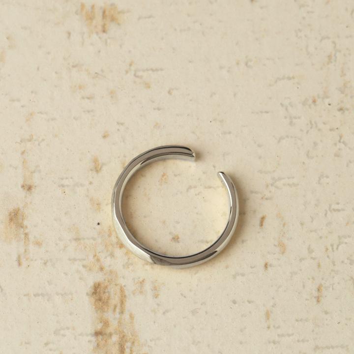 イヤーカフ プラチナ イヤカフ PT950 レディース プラチナ950 ノンホール ピアス ウェーブ ノンホールピアス 片耳 | DEVAS | 02