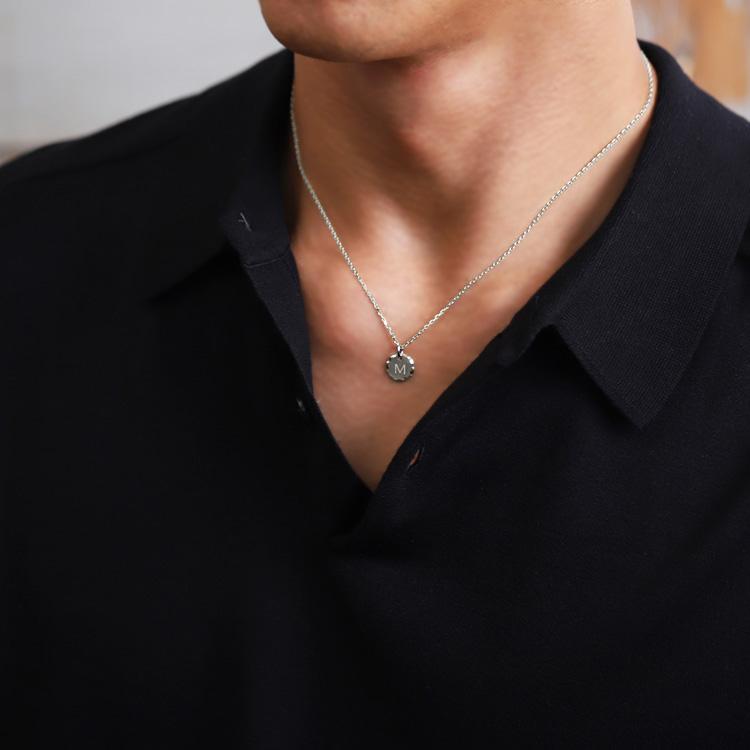 ペンダントトップ プラチナ ネックレス トップ ペンダント レディース イニシャル コイン コインペンダント Pt950 プラチナペンダント プラチナネックレストップ | DEVAS | 10