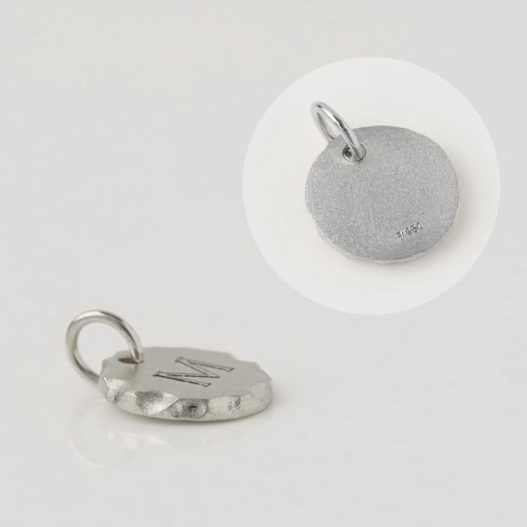 ペンダントトップ プラチナ ネックレス トップ ペンダント レディース イニシャル コイン コインペンダント Pt950 プラチナペンダント プラチナネックレストップ | DEVAS | 05