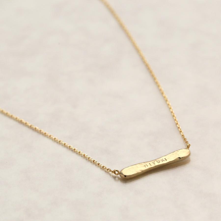 【土日限定3500円OFFクーポン有】 18金ネックレス k18 ネックレス 18金 レディース 刻印 ネーム バー 名入れ ネームネックレス 18k k18ネックレス 18 金 | DEVAS | 02
