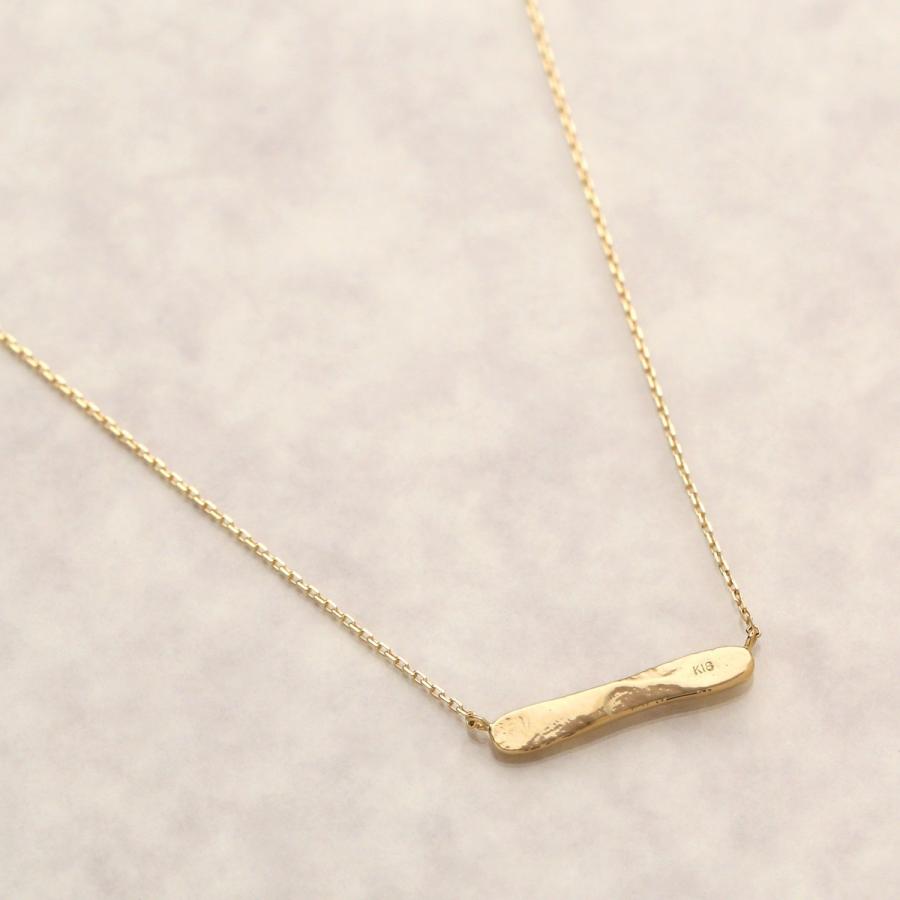 【土日限定3500円OFFクーポン有】 18金ネックレス k18 ネックレス 18金 レディース 刻印 ネーム バー 名入れ ネームネックレス 18k k18ネックレス 18 金 | DEVAS | 03