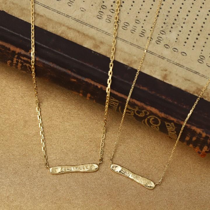 【土日限定5000円OFFクーポン有】 18金ネックレス k18 ネックレス 18金 レディース メンズ ペアネックレス刻印 ネームネックレス 名入れ 18k | DEVAS | 01