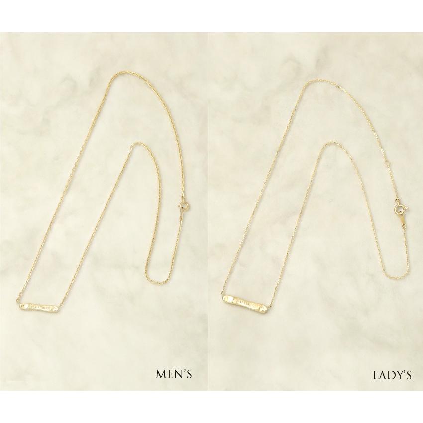 【土日限定5000円OFFクーポン有】 18金ネックレス k18 ネックレス 18金 レディース メンズ ペアネックレス刻印 ネームネックレス 名入れ 18k | DEVAS | 04