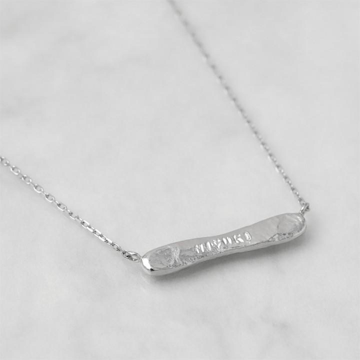 【土日限定3500円OFFクーポン有】 プラチナ ネックレス レディース プラチナネックレス 刻印 ネーム バーネームネックレス ネックレスレディース | DEVAS | 03