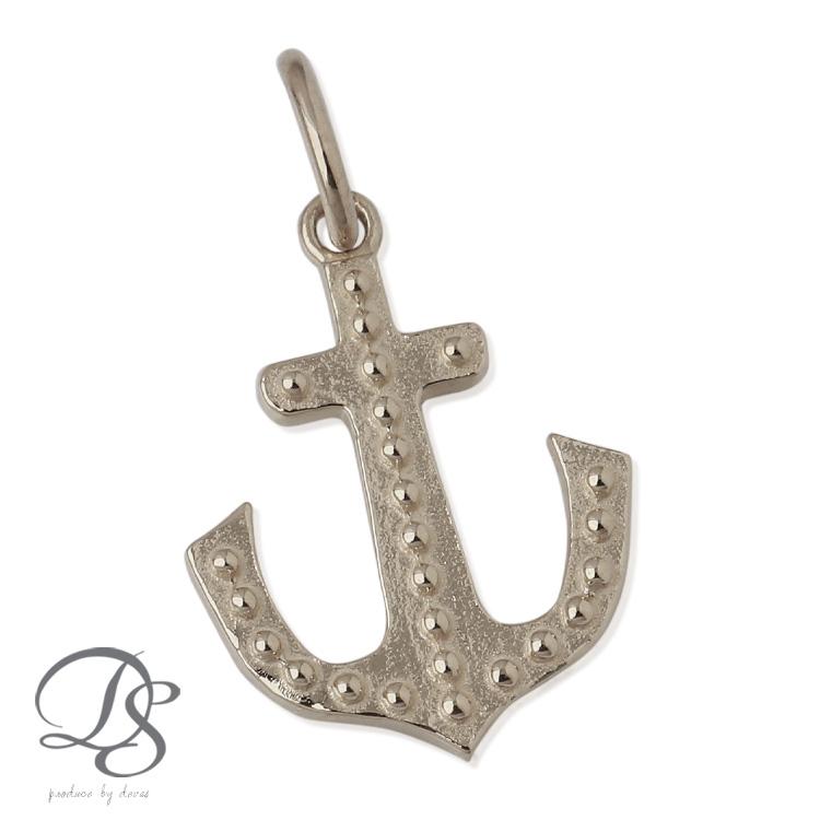 ペンダントトップ プラチナ ネックレス トップ ペンダント レディース Pt950 アンカー 錨 ミル打ち プラチナペンダント プラチナネックレストップ シンプル | DEVAS