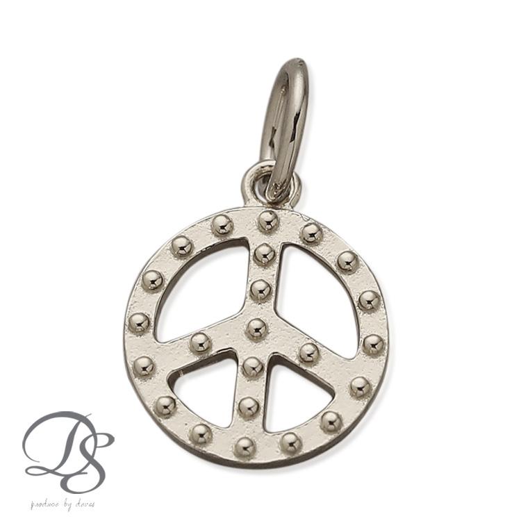 ペンダントトップ プラチナ ネックレス トップ ペンダント レディース Pt950 ピースマーク 平和 ミル打ち プラチナペンダント プラチナネックレストップ | DEVAS