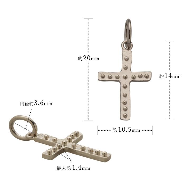 【6/14~15限定2000円OFFクーポン有】ペンダントトップ プラチナ ネックレス トップ ペンダント レディース Pt950 クロス ミルグレイン プラチナペンダントの画像