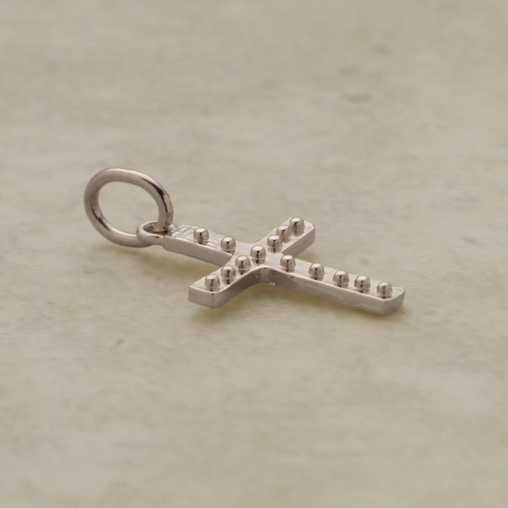 【6/14~15限定2000円OFFクーポン有】ペンダントトップ プラチナ ネックレス トップ ペンダント レディース Pt950 クロス ミルグレイン プラチナペンダントの画像