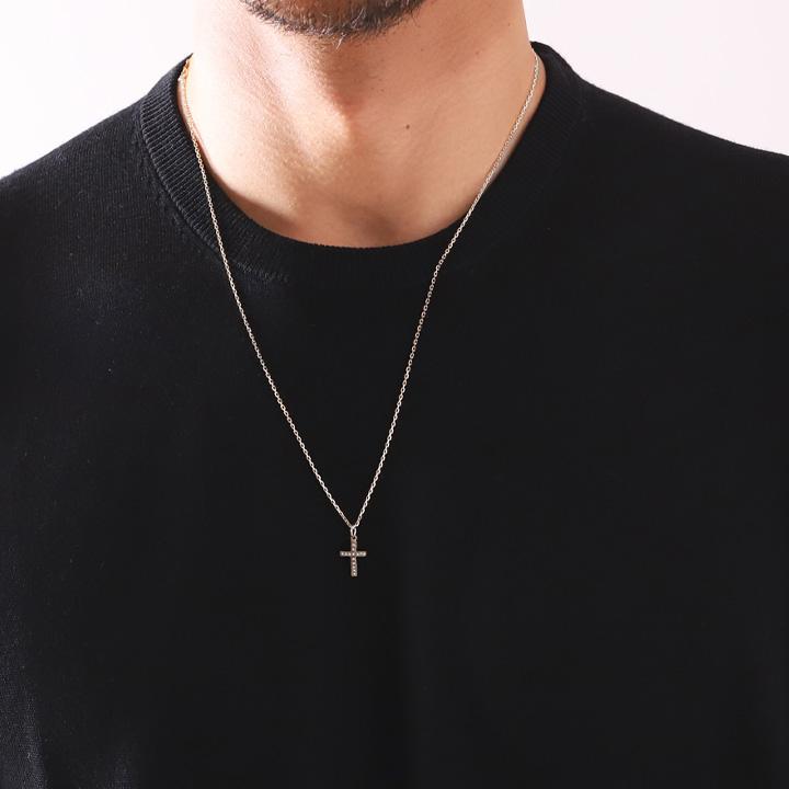 【6/14~15限定2000円OFFクーポン有】ペンダントトップ プラチナ ネックレス トップ ペンダント レディース Pt950 クロス ミルグレイン プラチナペンダントの画像