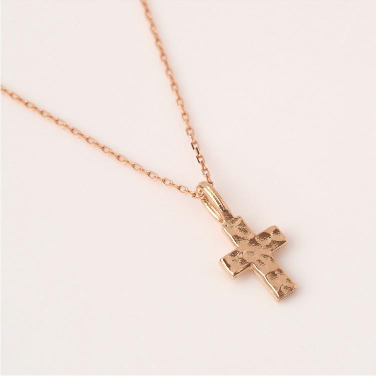 【土日限定1500円OFFクーポン有】 ペンダントトップ 18金 k18 ピンクゴールド 18金ネックレス ペンダント レディース クロス 18k 18金ペンダントトップ | DEVAS | 03