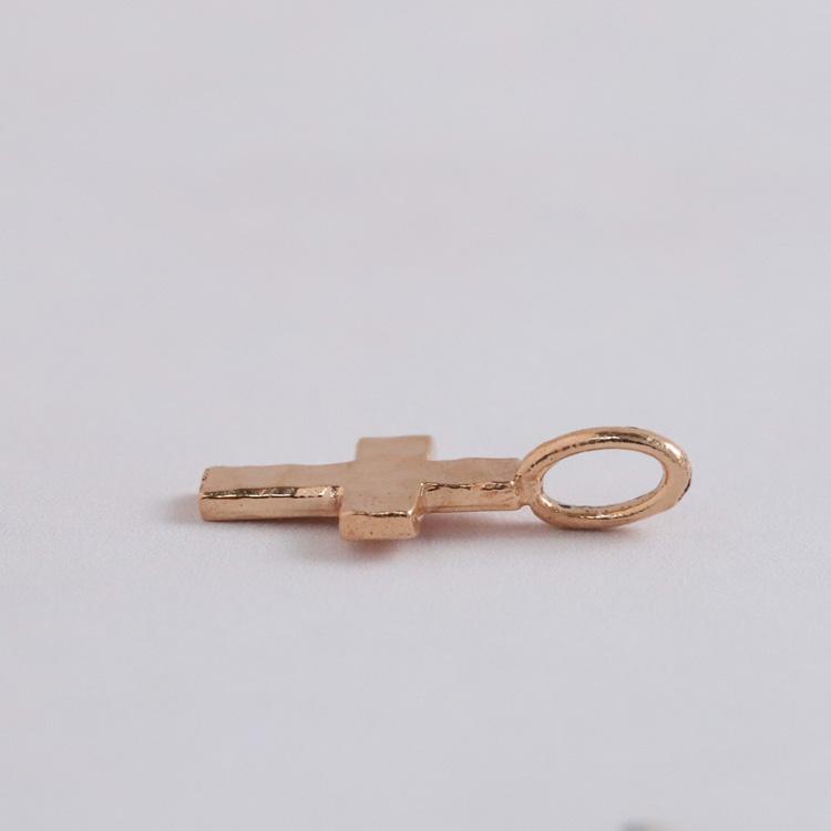 【土日限定1500円OFFクーポン有】 ペンダントトップ 18金 k18 ピンクゴールド 18金ネックレス ペンダント レディース クロス 18k 18金ペンダントトップ | DEVAS | 04