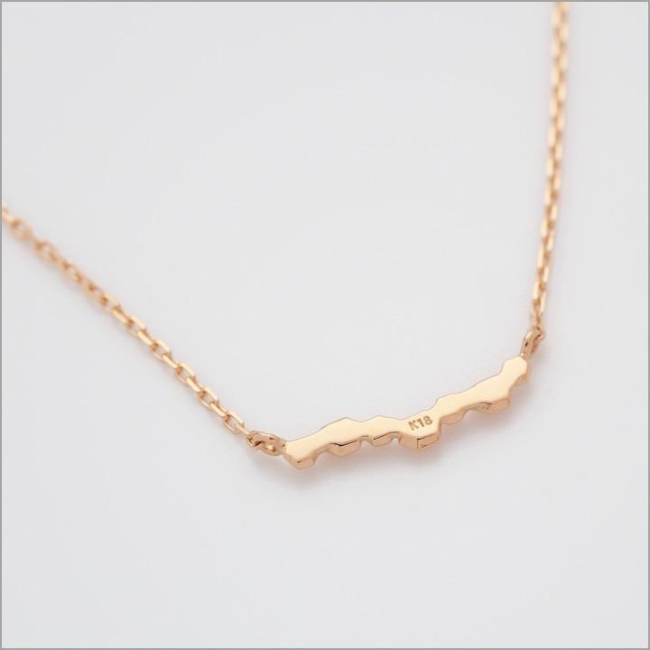 【土日限定2000円OFFクーポン有】 18金ネックレス k18 ネックレス 18金 ピンクゴールド レディース 流れ星 バー 星 スター 18k あずきチェーン 小豆 | DEVAS | 03