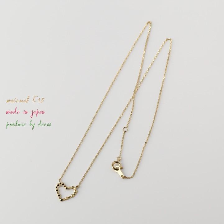 DEVAS 【8/30限定3000円OFFクーポン有】18金ネックレス k18 ネックレス 