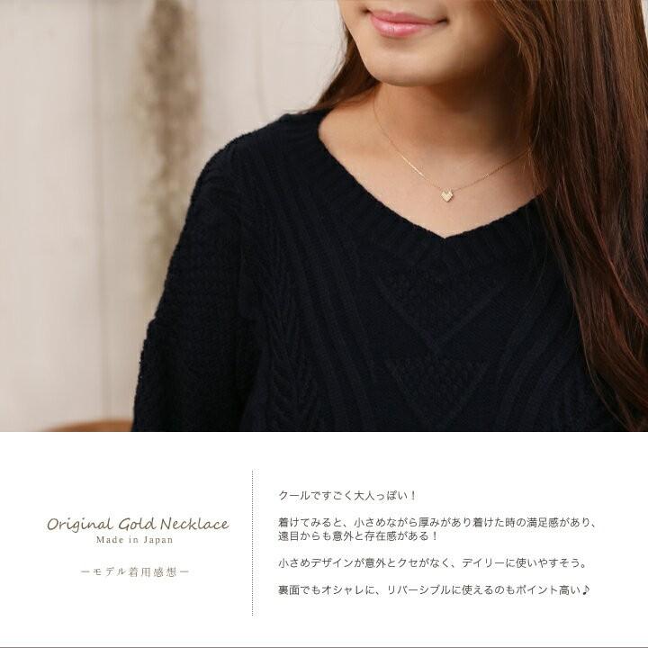 【土日限定3500円OFFクーポン有】 18金ネックレス k18 ネックレス 18金 レディース ハート ミニサイズ プチ k18ネックレス 18k あずきチェーン 小豆 | DEVAS | 05