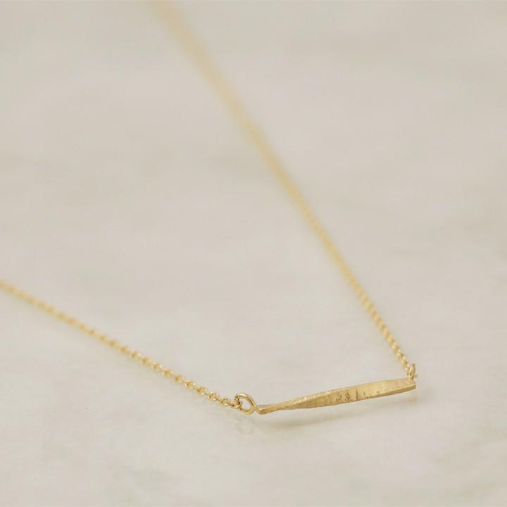 【土日限定2000円OFFクーポン有】 18金ネックレス k18 ネックレス 18金 レディース バー ツイスト ストレート 18k あずきチェーン 小豆 k18ネックレス | DEVAS | 02