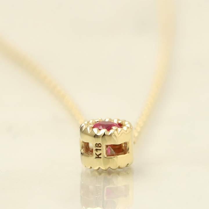 【土日限定3500円OFFクーポン有】 18金ネックレス k18 ネックレス 18金 レディース 2way ダイヤモンド ルビー サファイア エメラルド k18ネックレス 18k | DEVAS | 05