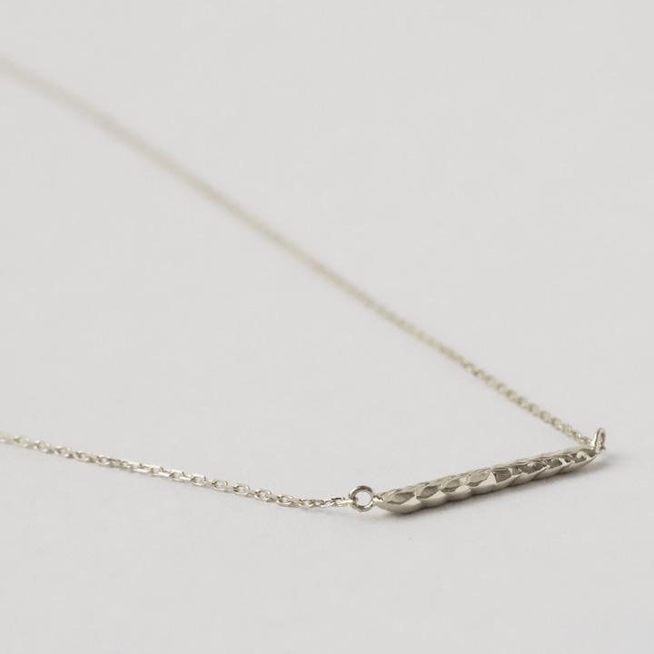 プラチナ ネックレス レディース プラチナネックレス ハワイアンジュエリー バー マイレ PT950 シンプル 華奢 細い 40cm 42cm 45cm センチ ネックレスレディース | DEVAS | 05