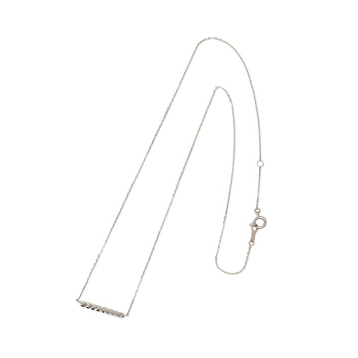 プラチナ ネックレス レディース プラチナネックレス ハワイアンジュエリー バー マイレ PT950 シンプル 華奢 細い 40cm 42cm 45cm センチ ネックレスレディース | DEVAS | 07