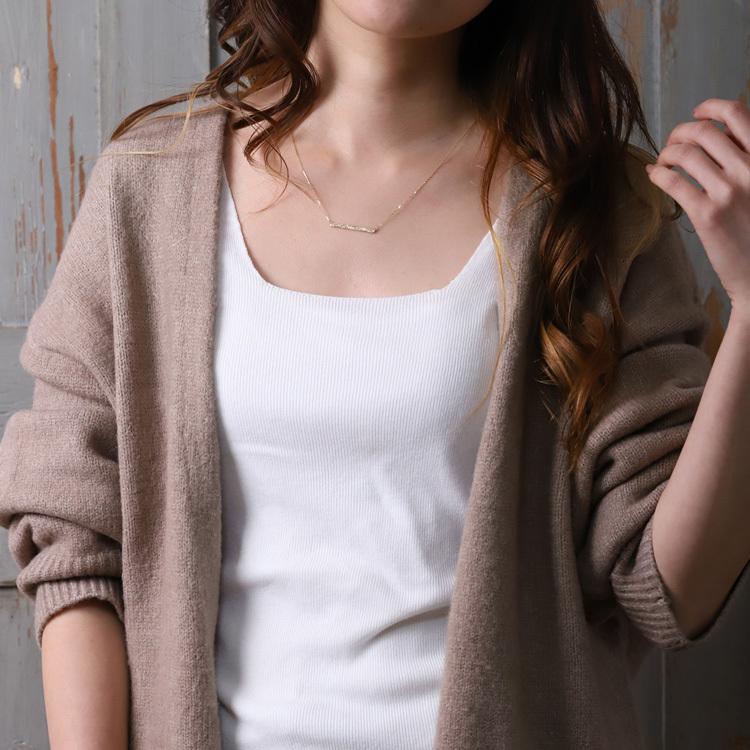 【土日限定3500円OFFクーポン有】 18金ネックレス k18 ネックレス 18金 レディース ハワイアンジュエリー バー ひまわり フラワー k18ネックレス 18k | DEVAS | 10