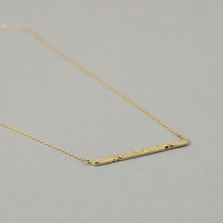 【土日限定3500円OFFクーポン有】 18金ネックレス k18 ネックレス 18金 レディース ハワイアンジュエリー バー ひまわり フラワー k18ネックレス 18k | DEVAS | 05