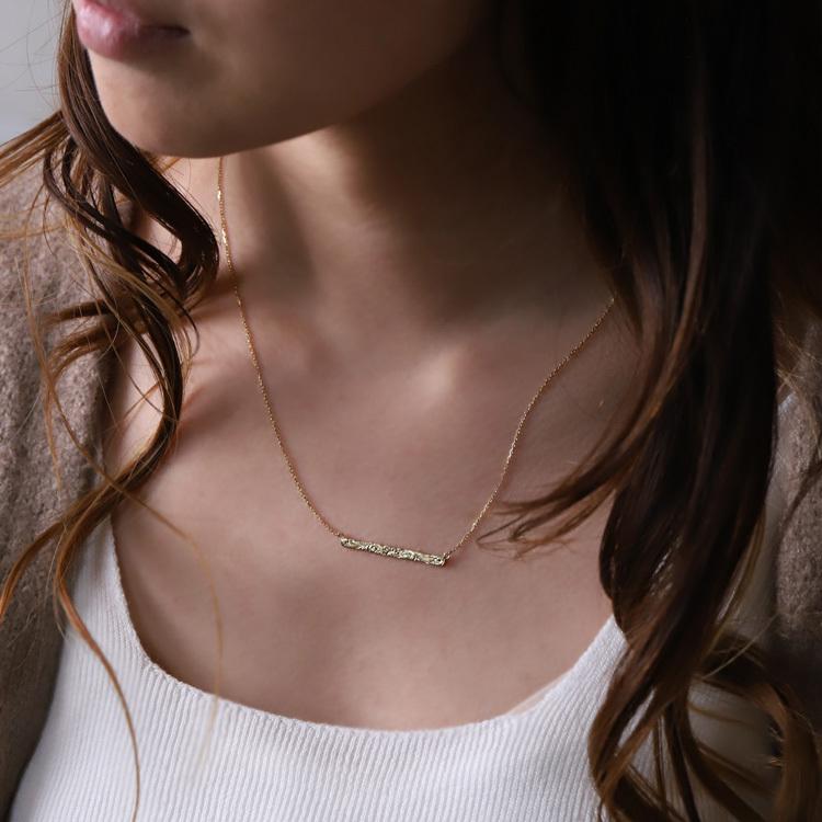 【土日限定3500円OFFクーポン有】 18金ネックレス k18 ネックレス 18金 レディース ハワイアンジュエリー バー ひまわり フラワー k18ネックレス 18k | DEVAS | 09