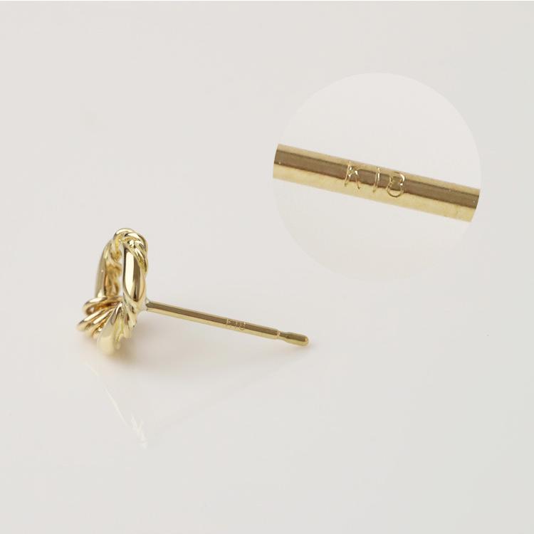 【土日限定2000円OFFクーポン有】 18金 ピアス k18 18金ピアス 18k サークルリング k18ピアス レディース ピアス18金 18kピアス 両耳 セット | DEVAS | 06
