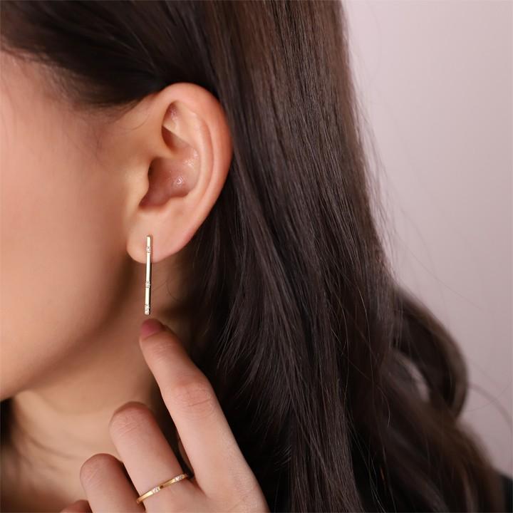 DEVAS 7月土日限定 7%クーポン▽ 18金 ピアス k18 18金ピアス