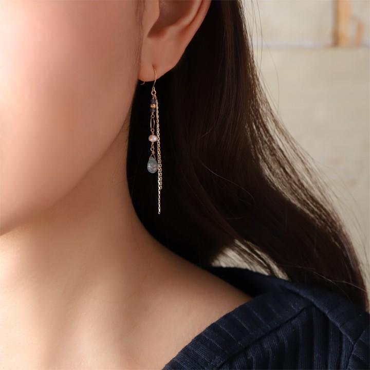 DEVAS 【6/14~15限定1000円OFFクーポン有】18金 ピアス k18 18金ピアス 