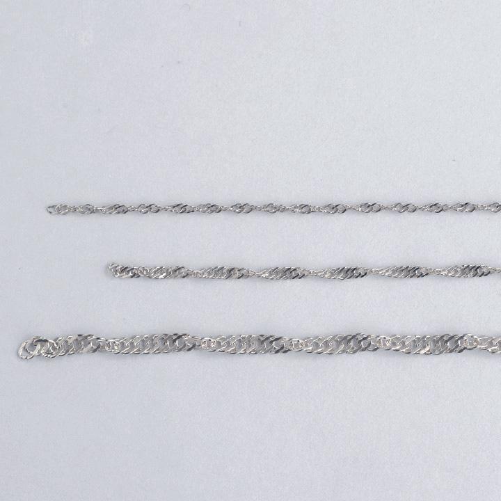 プラチナピアス ピアス プラチナ レディース スクリューチェーン フックピアス フック チェーンピアス Pt850 ピアスプラチナ PT シンプル 地金  両耳 セット | DEVAS | 05