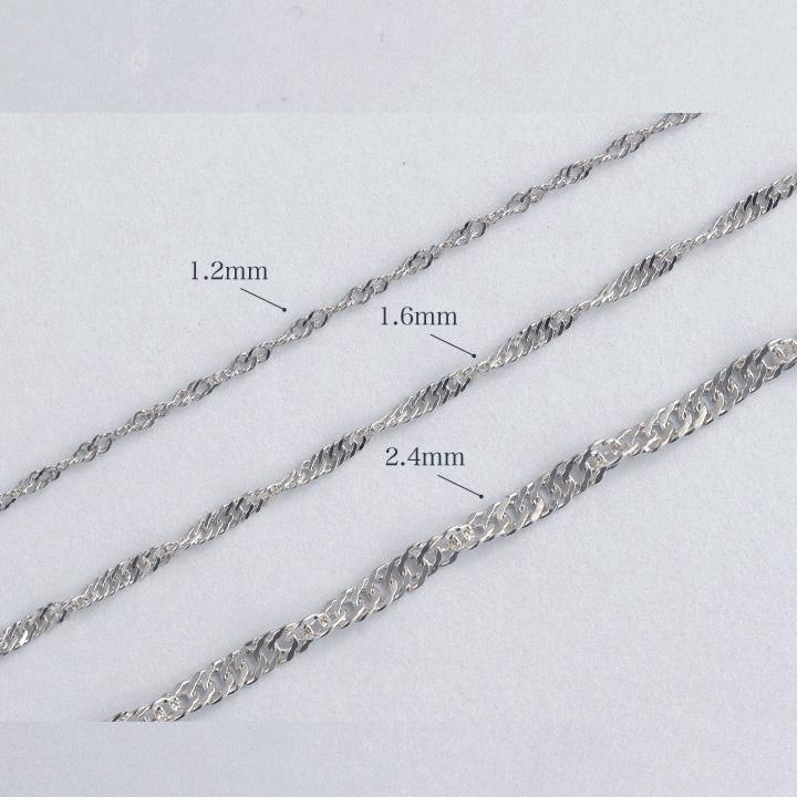 プラチナピアス ピアス プラチナ レディース スクリューチェーン フックピアス フック チェーンピアス Pt850 ピアスプラチナ PT シンプル 地金  両耳 セット | DEVAS | 06