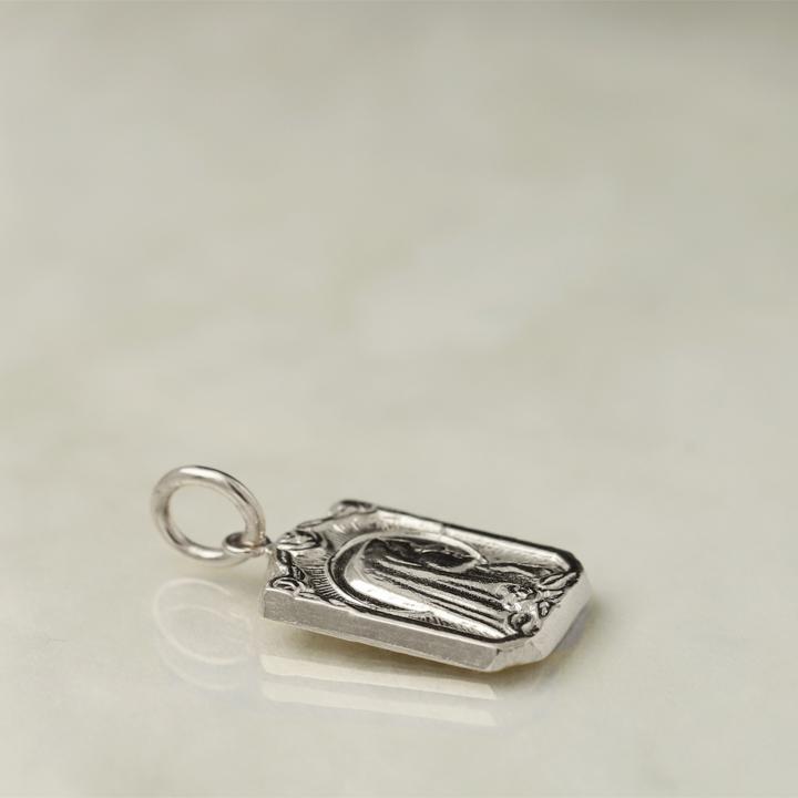 ペンダントトップ プラチナ ネックレス トップ ペンダント レディース メンズ Pt950 マリア スクエアネックレス | DEVAS | 02