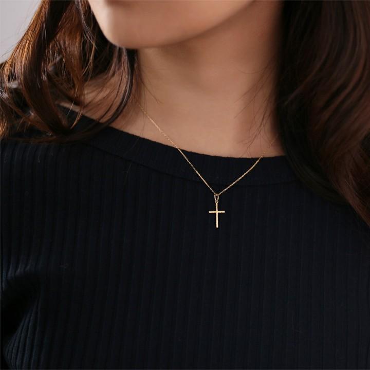ペンダントトップ 18金 k18 18金ネックレス ペンダント レディース メンズ クロス 十字架 18k ネックレス トップ チャーム 18金ペンダントトップ ゴールド | DEVAS | 08