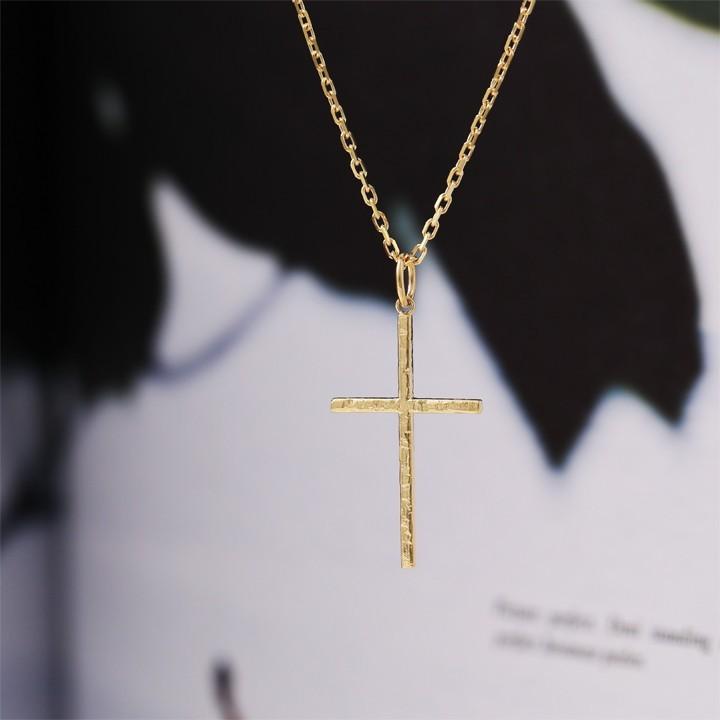 18金 ペンダントトップ ネックレス チャーム 18K 十字架 女性 DEVAS ペンダントトップ 18金 k18 18金ネックレス ペンダント