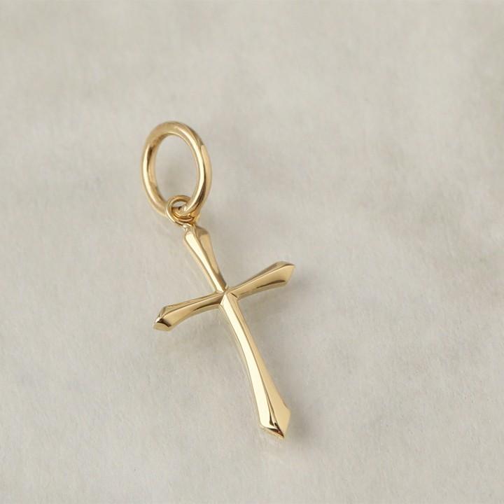 【2/4 値上げ対象】 ペンダントトップ 18金 k18 18金ネックレス ペンダント レディース メンズ クロス 18k トップ 18金ペンダントトップ | DEVAS | 04