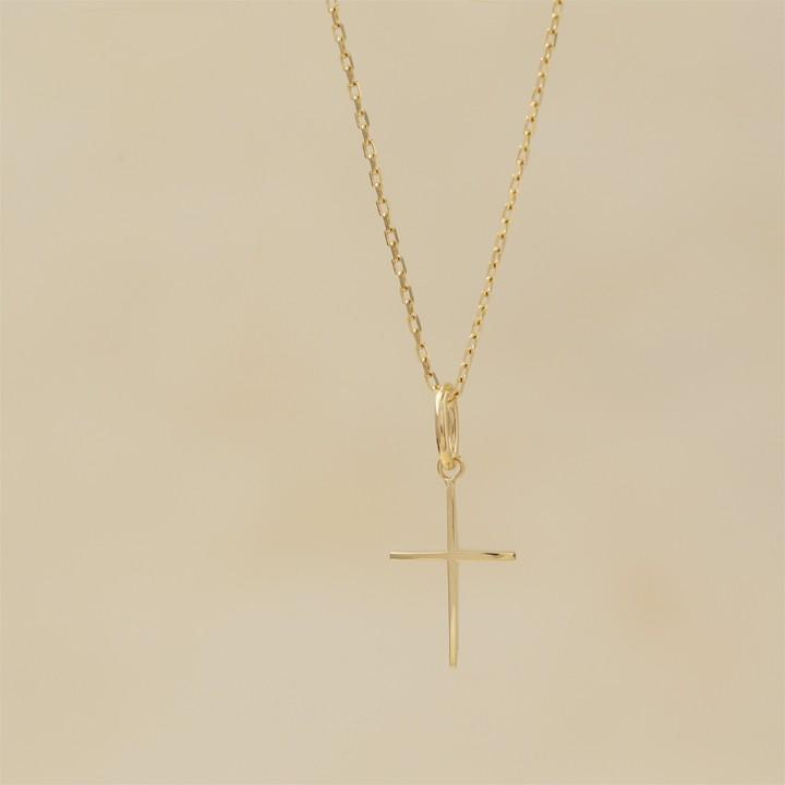 ペンダントトップ 18金 k18 18金ネックレス ペンダント レディース メンズ クロス 十字架 18k ネックレス トップ チャーム 18金ペンダントトップ ゴールド | DEVAS | 02