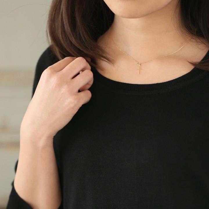 ペンダントトップ 18金 k18 18金ネックレス ペンダント レディース メンズ クロス 十字架 18k ネックレス トップ チャーム 18金ペンダントトップ ゴールド | DEVAS | 08