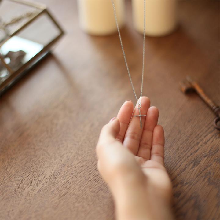 【2/4 値上げ対象】 ペンダントトップ プラチナ ネックレス トップ ペンダント レディース クロス 十字架 PT950 Pt850 プラチナペンダント | DEVAS | 09