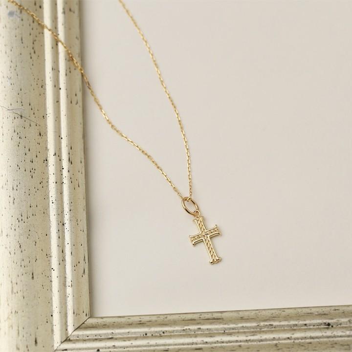 【土日限定1500円OFFクーポン有】 ペンダントトップ 18金 k18 18金ネックレス ペンダント レディース メンズ クロス 18k トップ 18金ペンダントトップ | DEVAS | 05