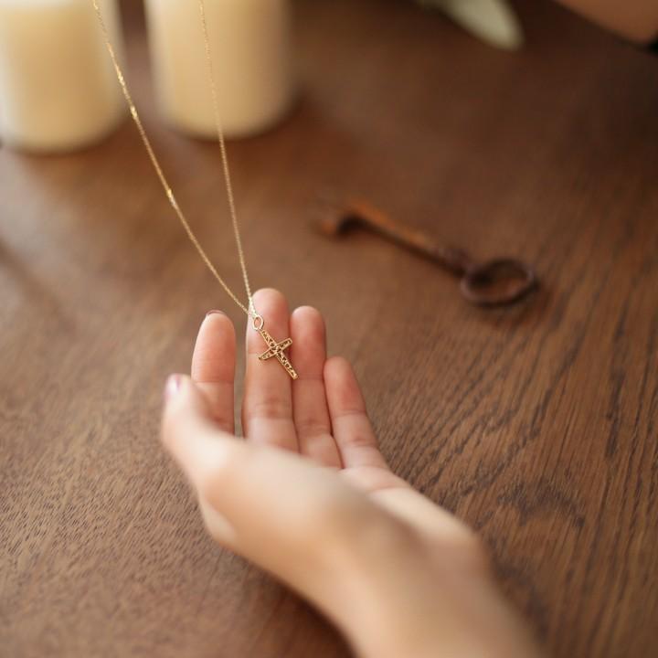 【土日限定2000円OFFクーポン有】 ペンダントトップ 18金 k18 18金ネックレス ペンダント メンズ 透かし クロス 18k トップ 18金ペンダントトップ | DEVAS | 08