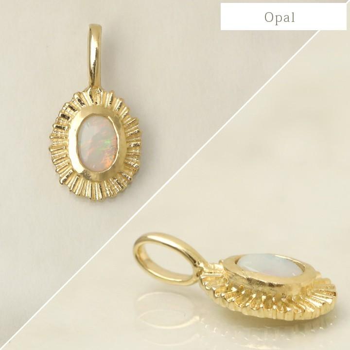 【土日限定2000円OFFクーポン有】 ペンダントトップ 18金 k18 18金ネックレス ターコイズ オニキス ラピスラズリ オパール 18k 18金ペンダントトップ | DEVAS | 10