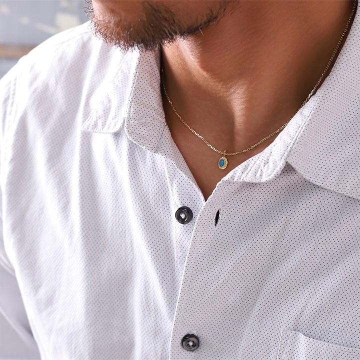 【土日限定2000円OFFクーポン有】 ペンダントトップ 18金 k18 18金ネックレス ターコイズ オニキス ラピスラズリ オパール 18k 18金ペンダントトップ | DEVAS | 03