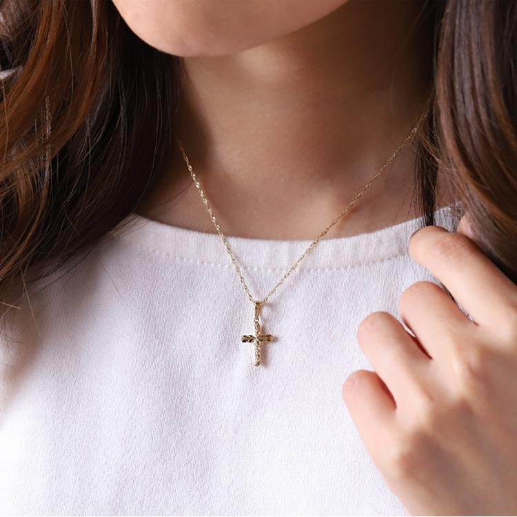 【土日限定2500円OFFクーポン有】  ペンダントトップ 18金 ハワイアンジュエリー トップ k18 マイレ クロス ハワイアン 18金ネックレス レディース 18k | DEVAS | 03