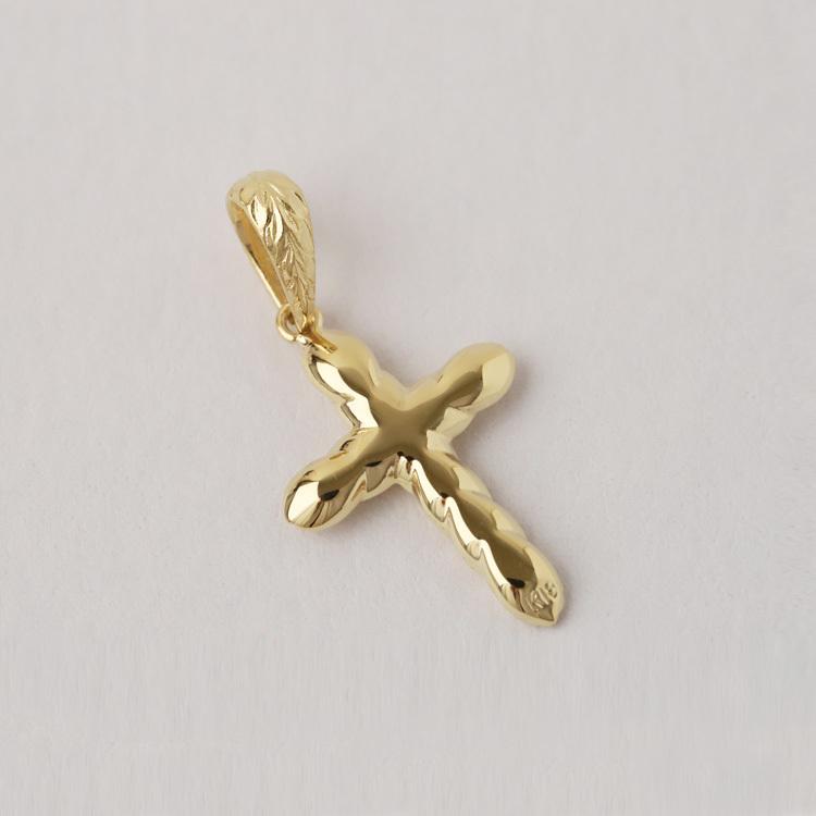【土日限定2500円OFFクーポン有】  ペンダントトップ 18金 ハワイアンジュエリー トップ k18 マイレ クロス ハワイアン 18金ネックレス レディース 18k | DEVAS | 06