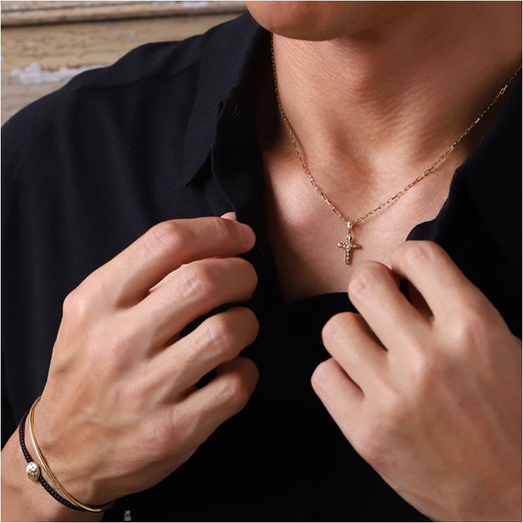 【土日限定2500円OFFクーポン有】  ペンダントトップ 18金 ハワイアンジュエリー トップ k18 マイレ クロス ハワイアン 18金ネックレス レディース 18k | DEVAS | 09