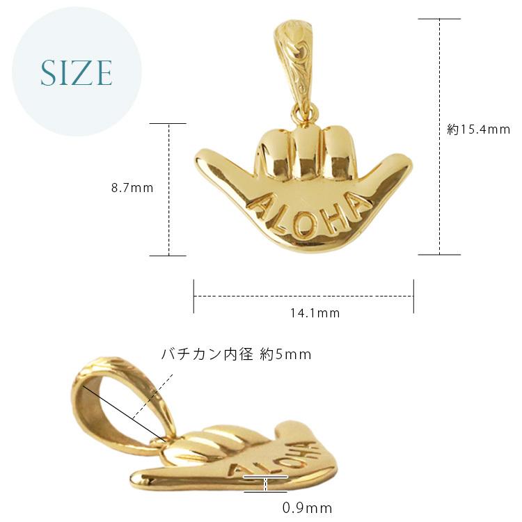 【土日限定2500円OFFクーポン有】 ペンダントトップ 18金 ハワイアンジュエリー トップ k18 アロハ ハワイアン 18金ネックレス レディース 18k | DEVAS | 08